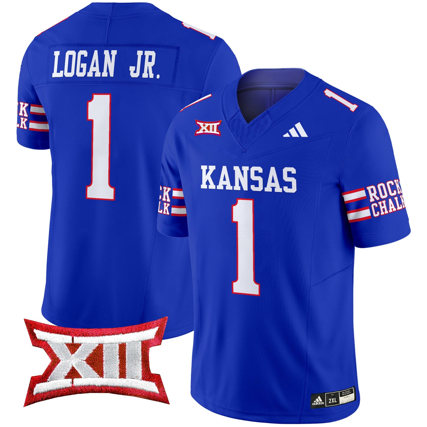 Kansas Jayhawks 2024 Vapor Limited Jersey - All Stitched