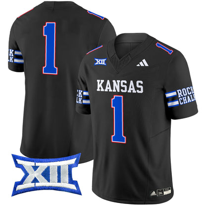 Kansas Jayhawks 2024 Vapor Limited Jersey - All Stitched