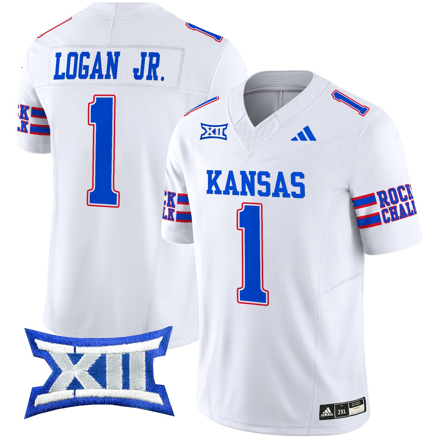 Kansas Jayhawks 2024 Vapor Limited Jersey - All Stitched