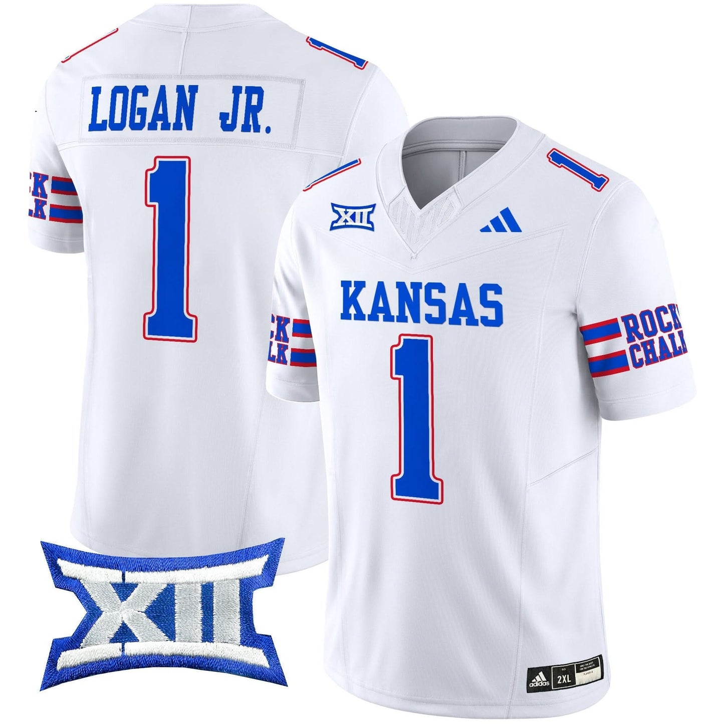 Kansas Jayhawks 2024 Vapor Limited Jersey - All Stitched