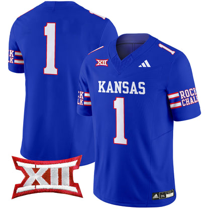 Kansas Jayhawks 2024 Vapor Limited Jersey - All Stitched