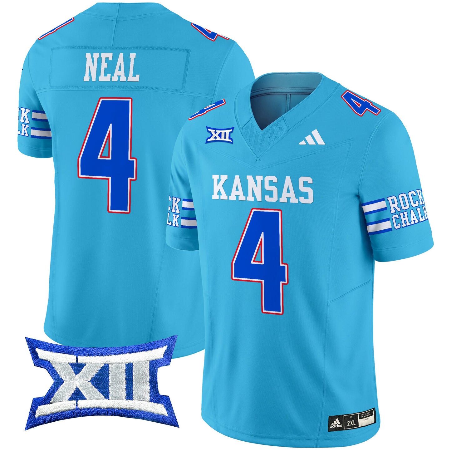 Kansas Jayhawks 2024 Vapor Limited Jersey - All Stitched