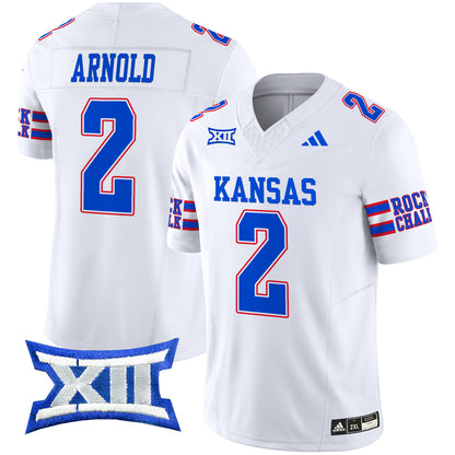 Kansas Jayhawks 2024 Vapor Limited Jersey - All Stitched