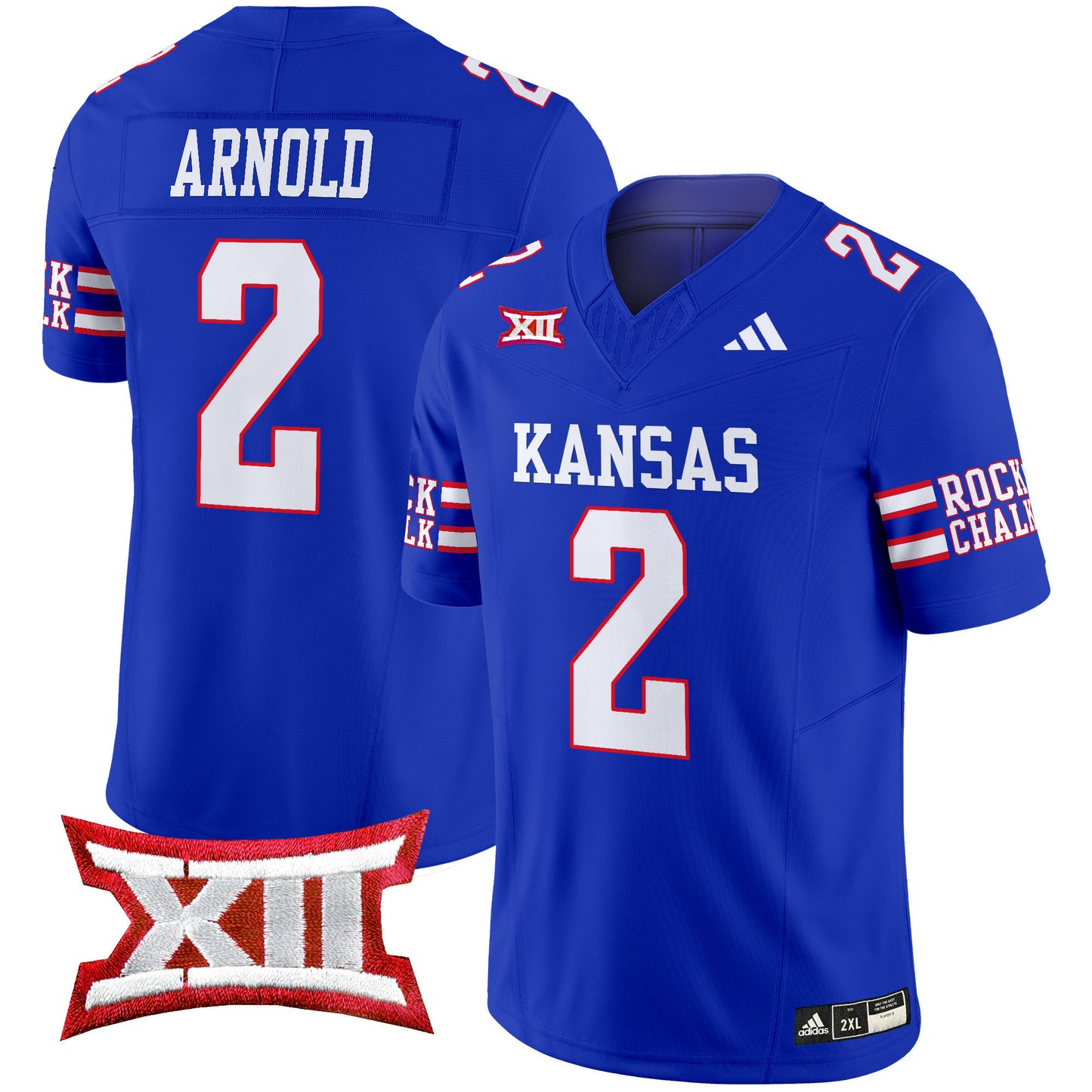 Kansas Jayhawks 2024 Vapor Limited Jersey - All Stitched