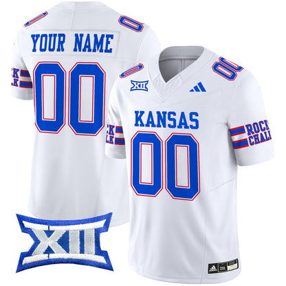 Kansas Jayhawks 2024 Vapor Limited Custom Jersey - All Stitched