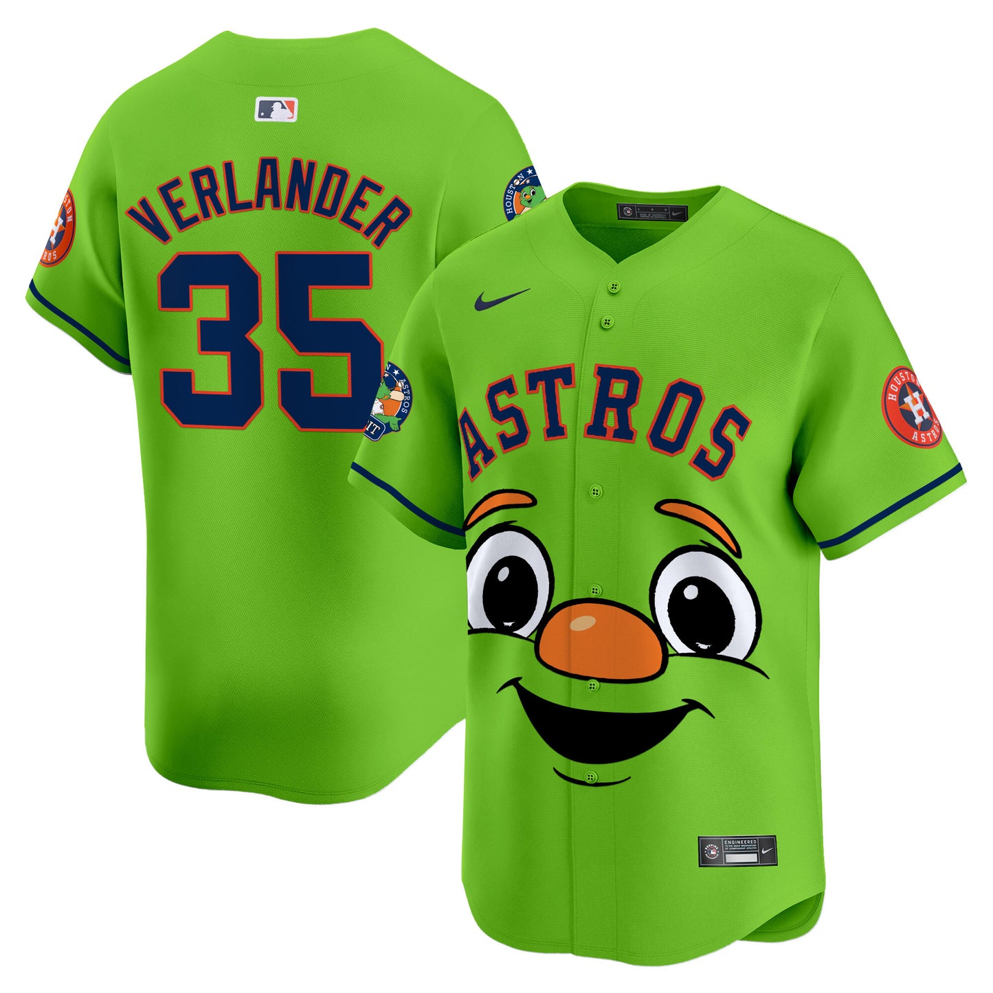 Astros Orbit Vapor Premier Limited Jersey - Printed