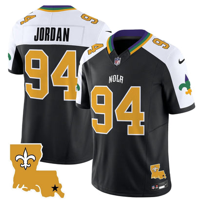 Saints 2024 New Orleans City Vapor Limited Jersey - All Stitched