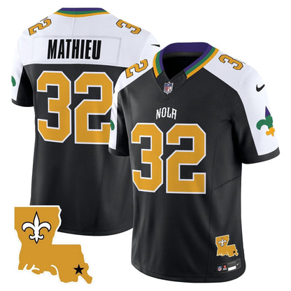 Saints 2024 New Orleans City Vapor Limited Jersey - All Stitched