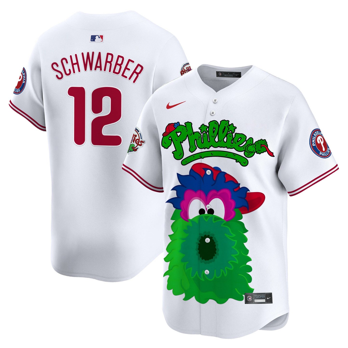 Phillies Phanatic Vapor Premier Limited Jersey V2- Printed