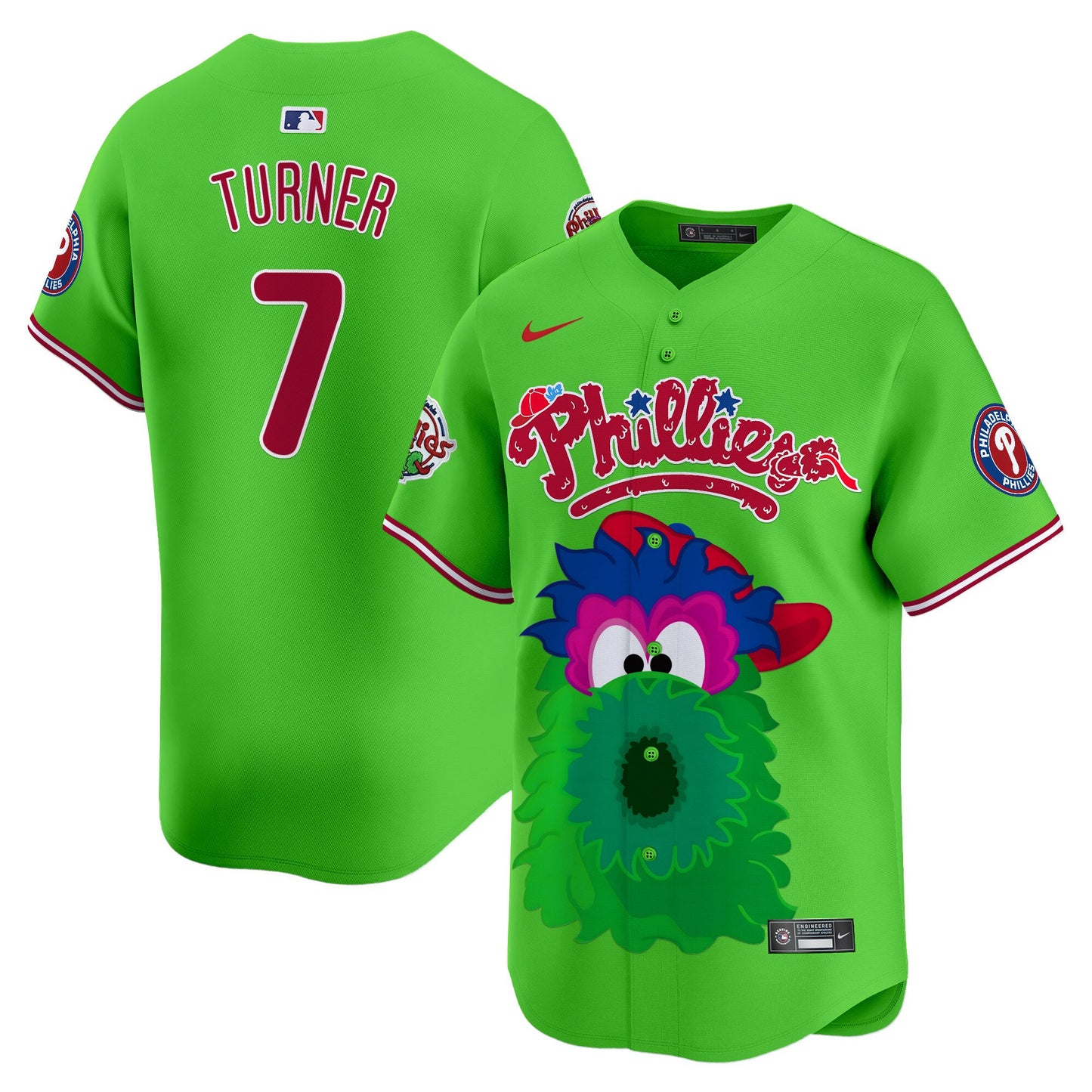 Phillies Phanatic Vapor Premier Limited Jersey V2- Printed