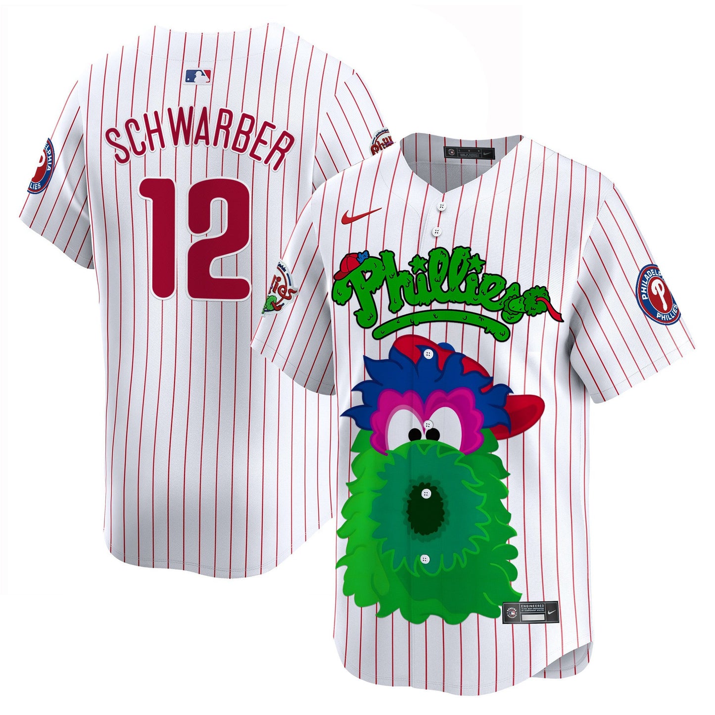 Phillies Phanatic Vapor Premier Limited Jersey V2- Printed