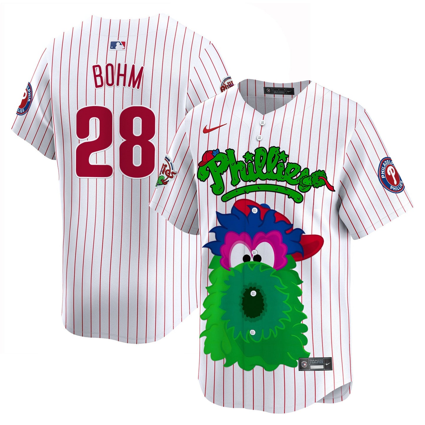 Phillies Phanatic Vapor Premier Limited Jersey V2- Printed