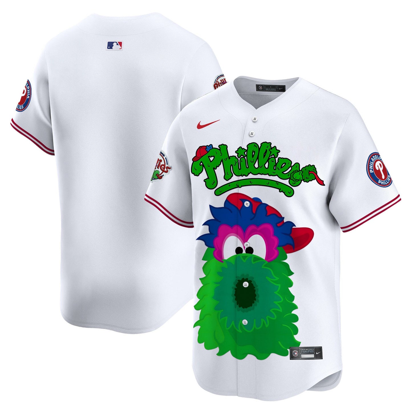 Phillies Phanatic Vapor Premier Limited Jersey V2- Printed