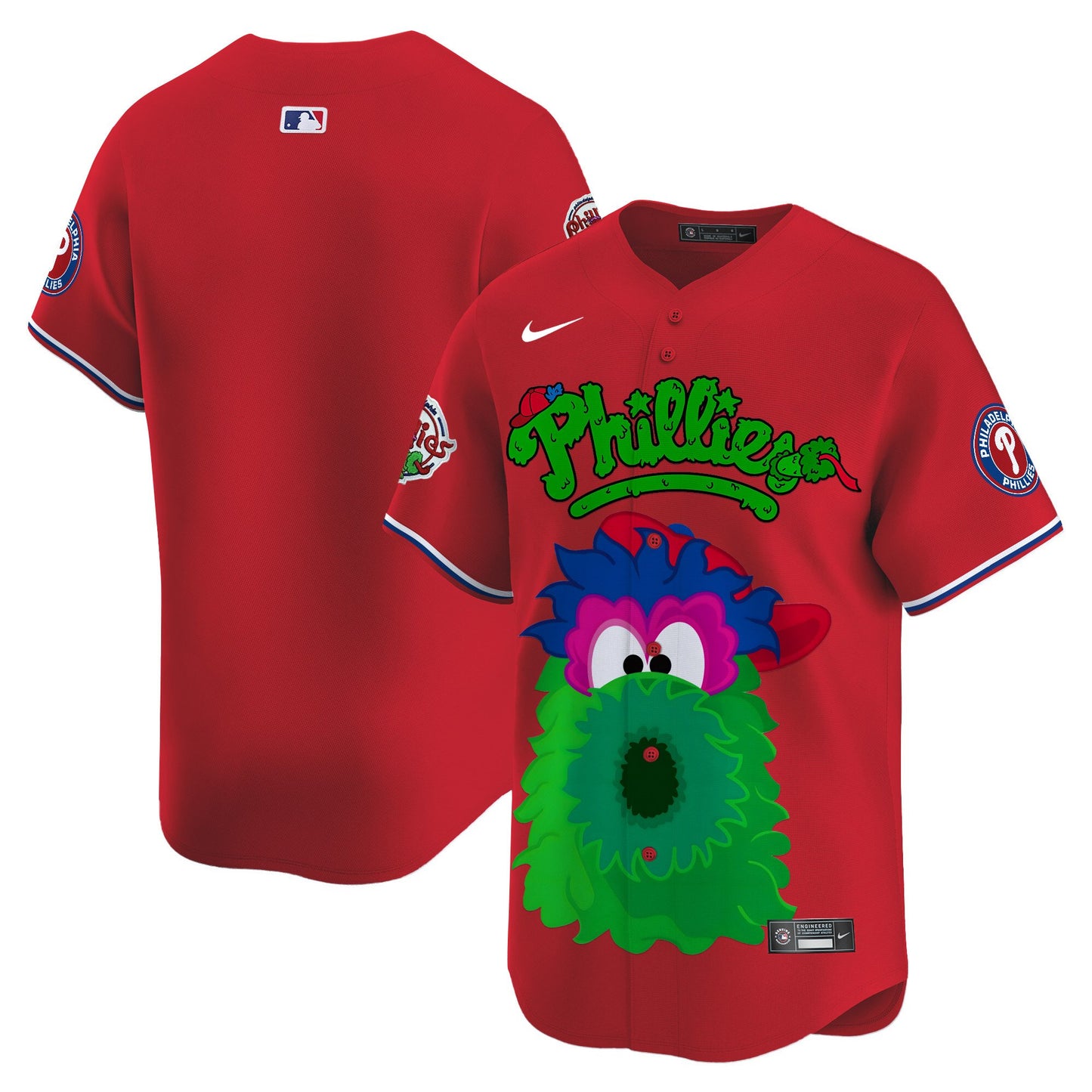 Phillies Phanatic Vapor Premier Limited Jersey V2- Printed