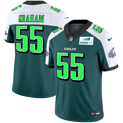 Eagles Autism Foundation Patch Vapor Limited Jersey - All Stitched