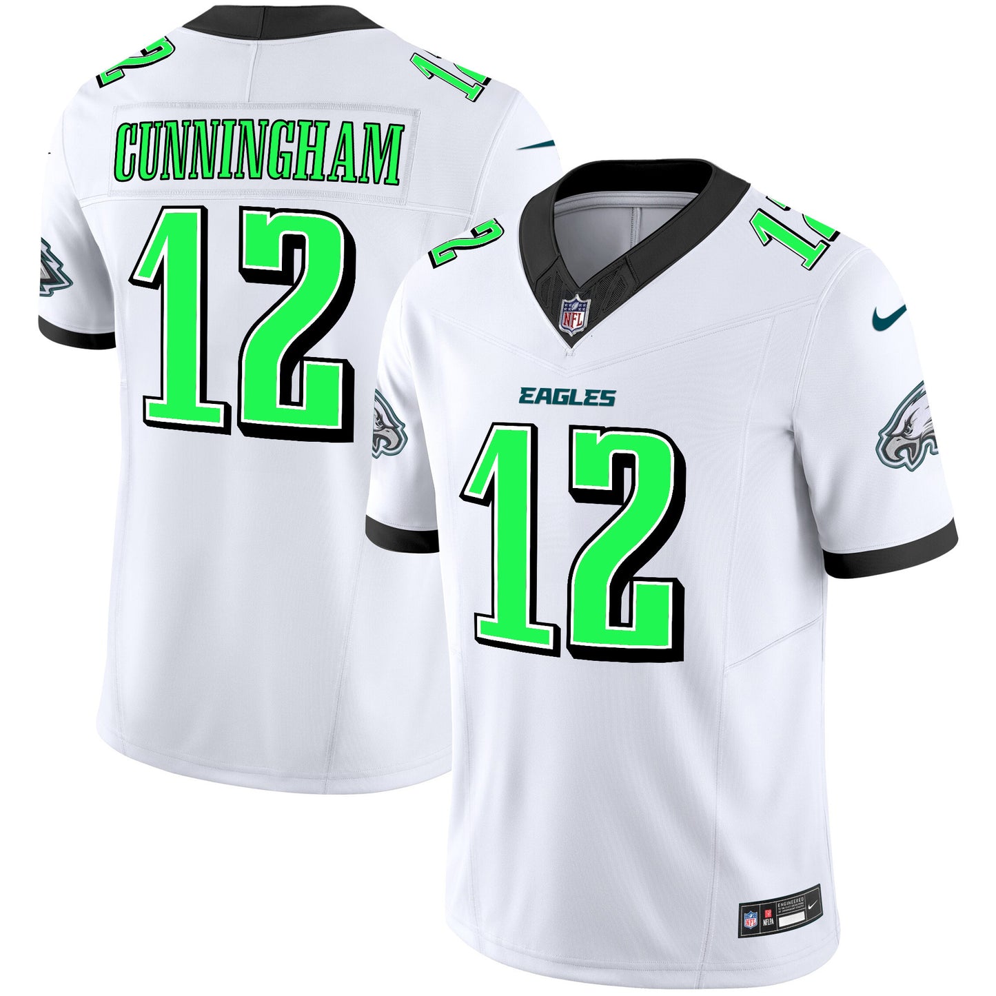 Eagles 2024 Practice Vapor Limited Jersey - All Stitched