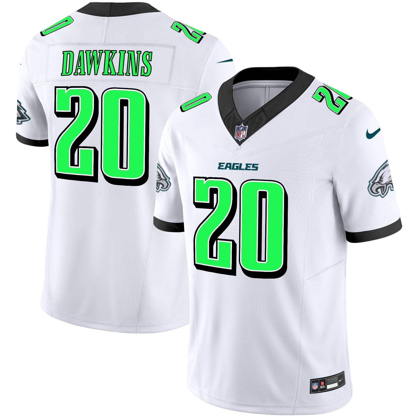 Eagles 2024 Practice Vapor Limited Jersey - All Stitched