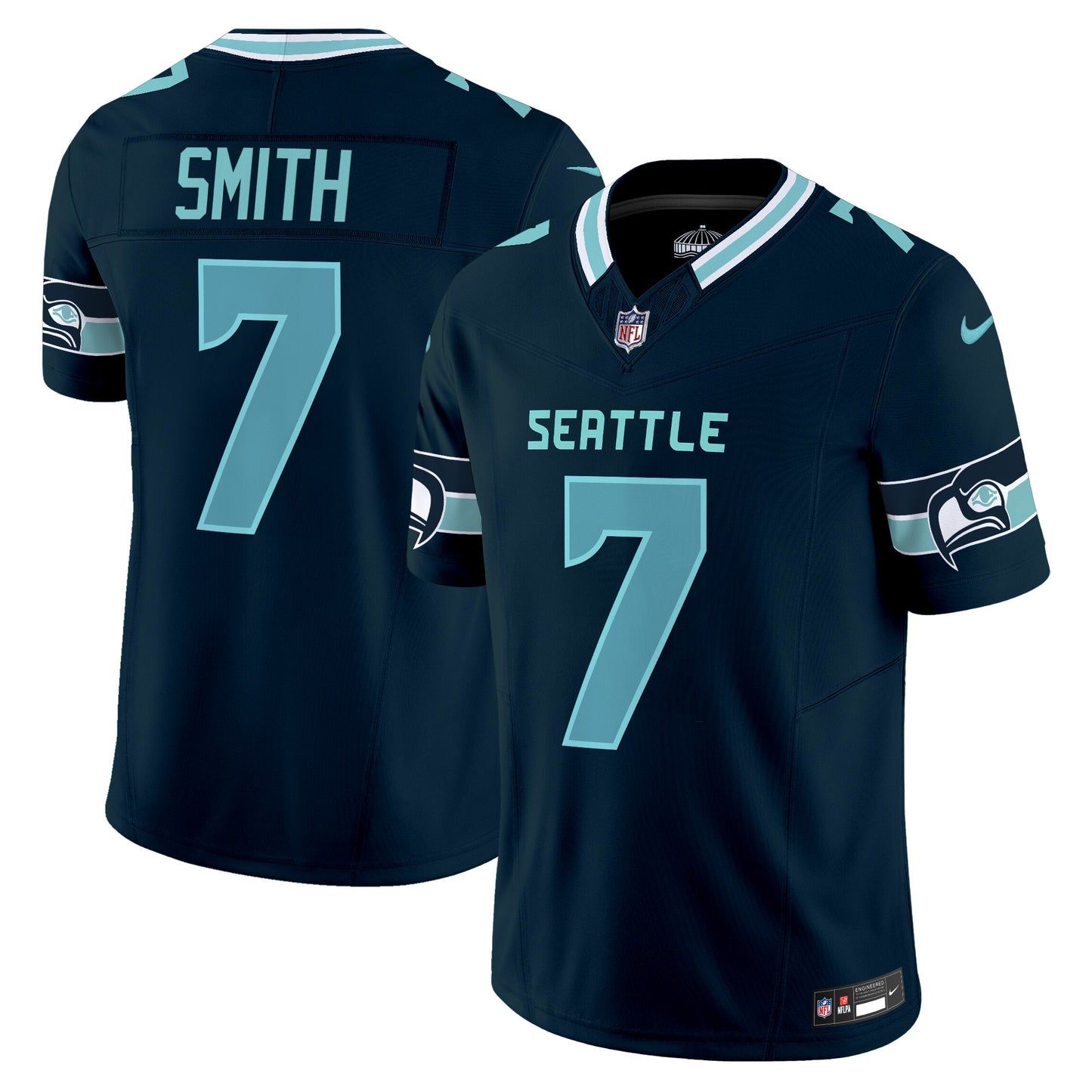 Seahawks Seattle City Vapor Limited Jersey - All Stitched