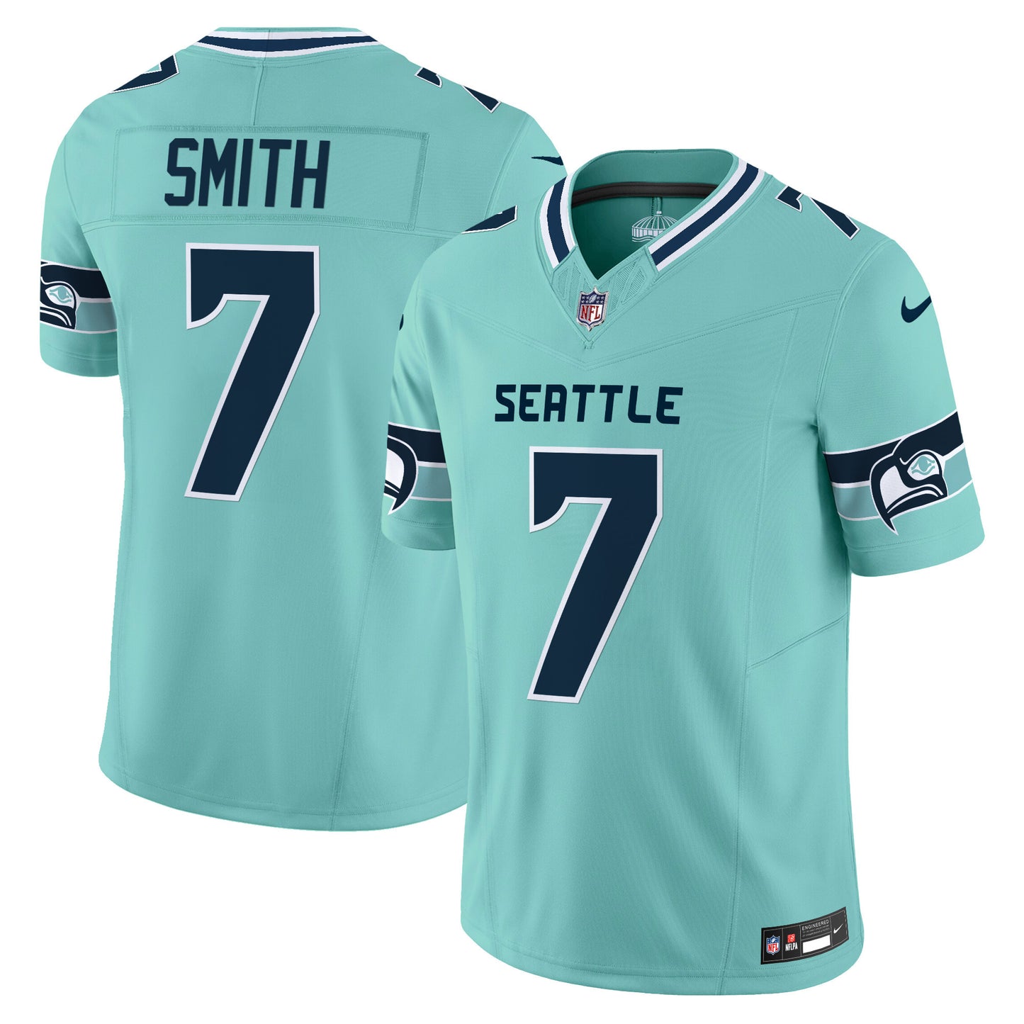 Seahawks Seattle City Vapor Limited Jersey - All Stitched