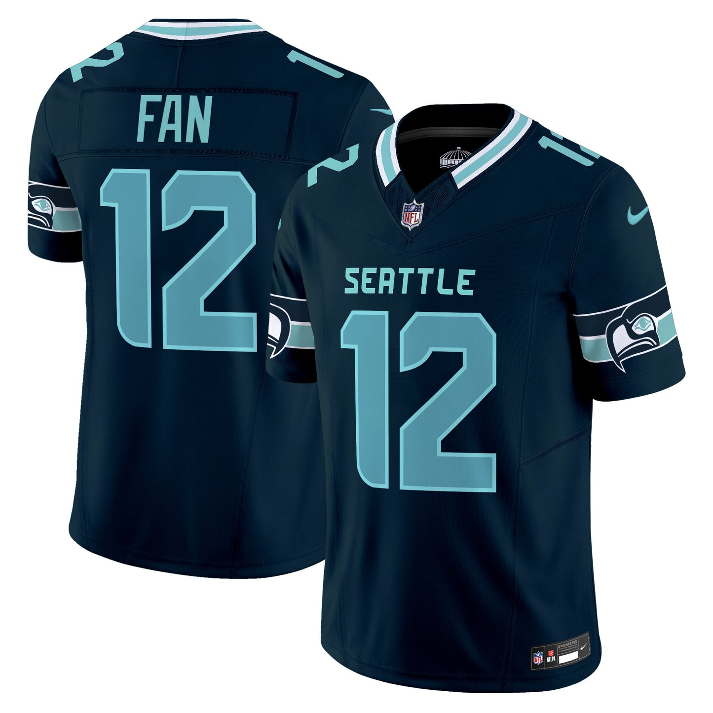 Seahawks Seattle City Vapor Limited Jersey - All Stitched