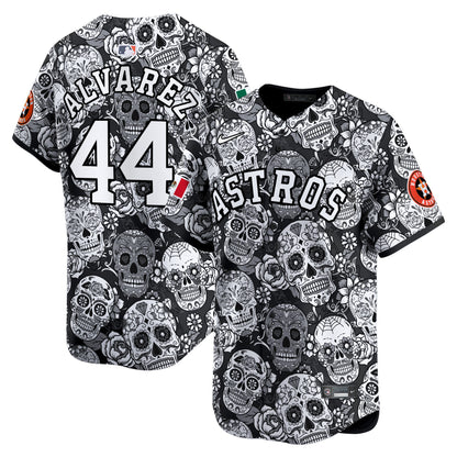 Astros Sugar Skull Mexico Vapor Premier Limited Jersey - Printed