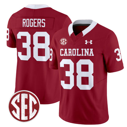 South Carolina Gamecocks 1980 Throwback Vapor Limited Jersey - All Stitched