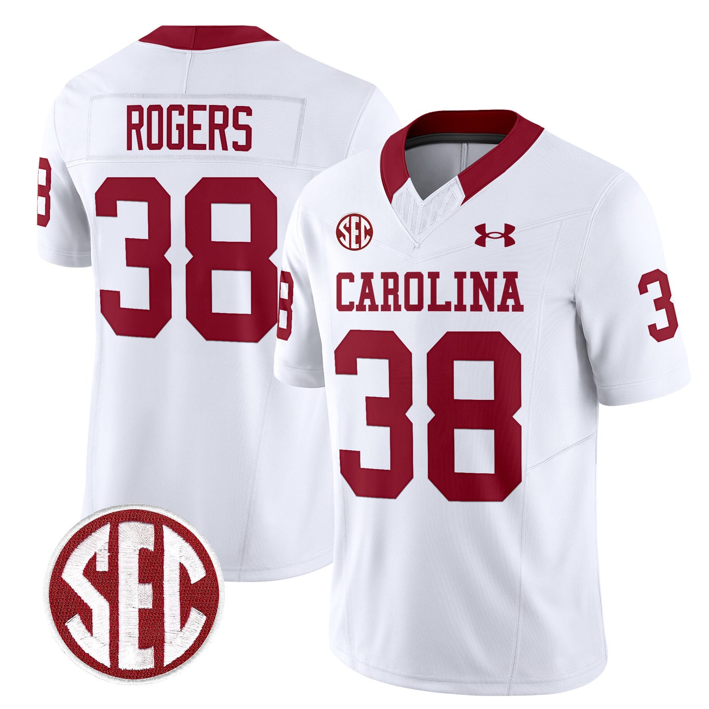 South Carolina Gamecocks 1980 Throwback Vapor Limited Jersey - All Stitched