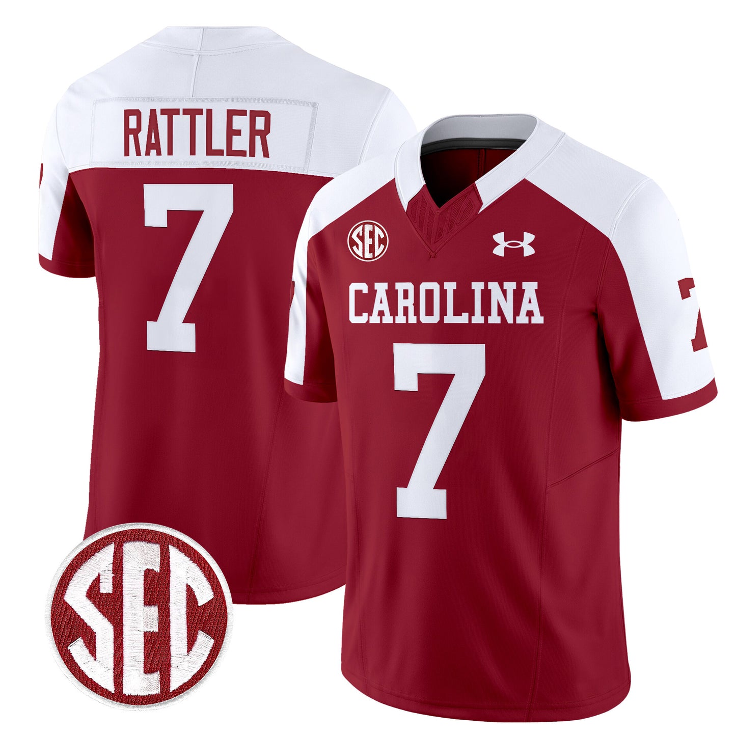 South Carolina Gamecocks 1980 Throwback Vapor Limited Jersey - All Stitched