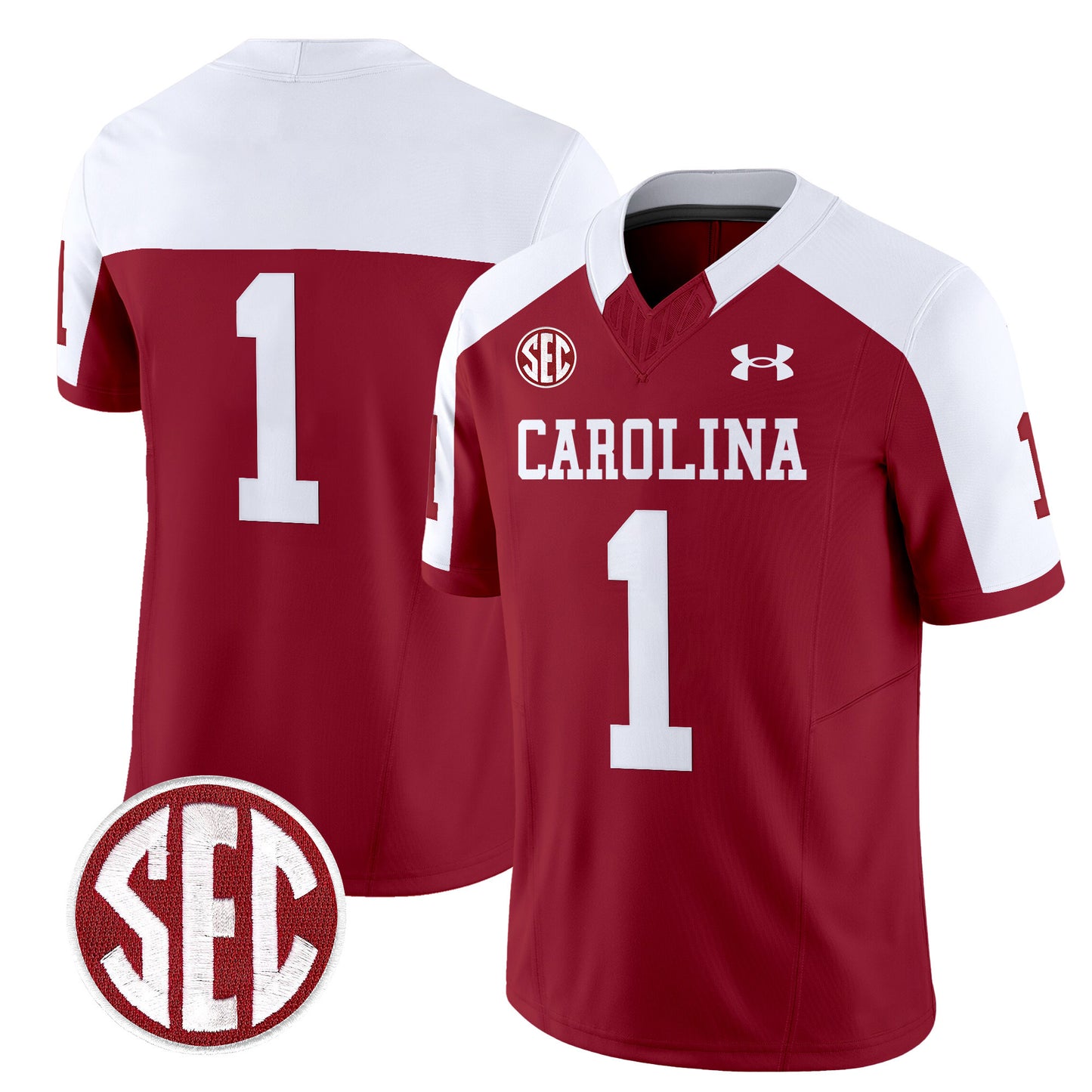 South Carolina Gamecocks 1980 Throwback Vapor Limited Jersey - All Stitched