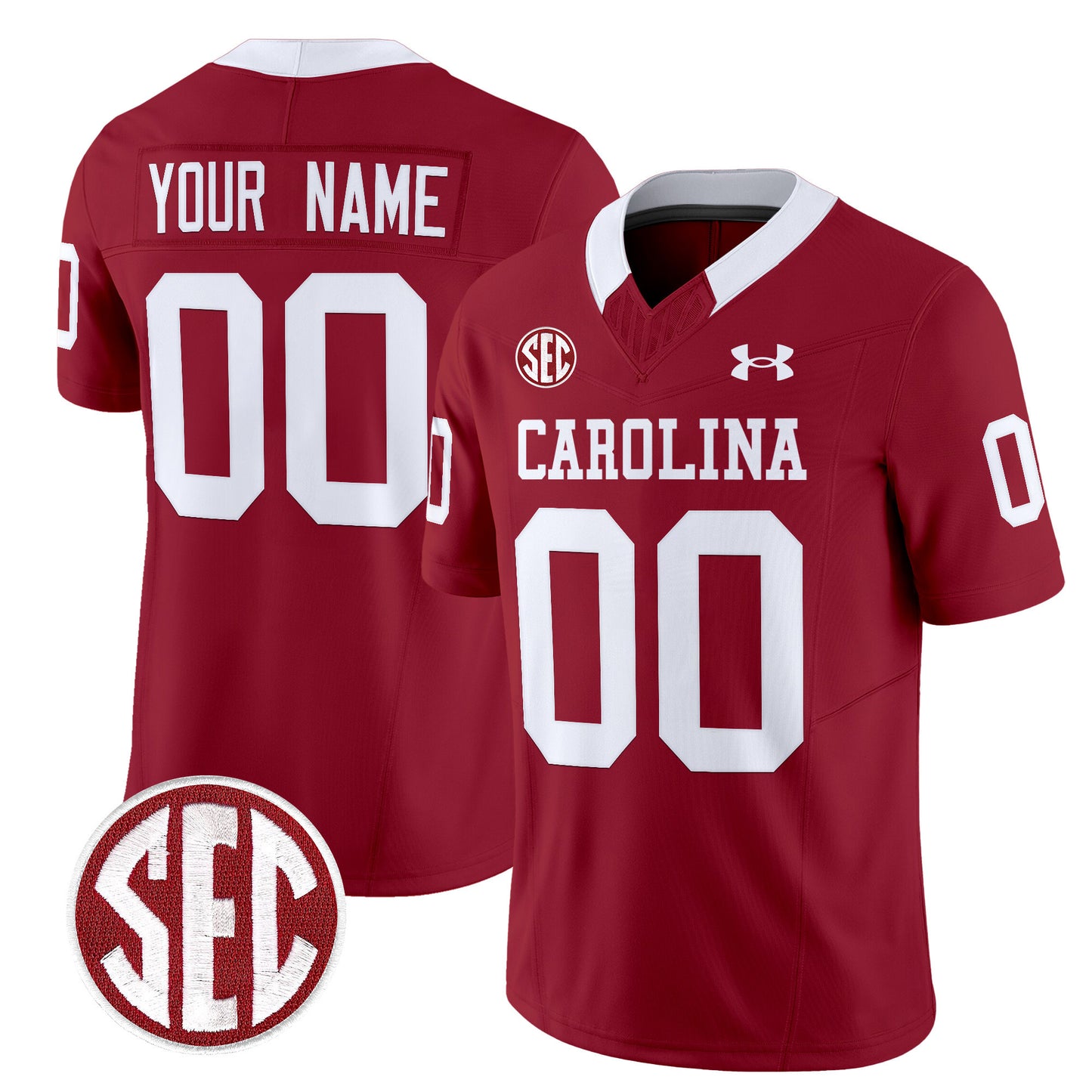 South Carolina Gamecocks 1980 Throwback Vapor Limited Custom Jersey - All Stitched