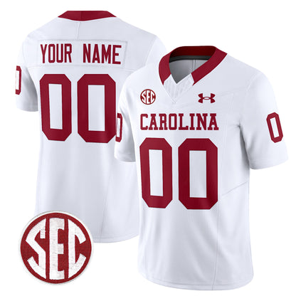 South Carolina Gamecocks 1980 Throwback Vapor Limited Custom Jersey - All Stitched