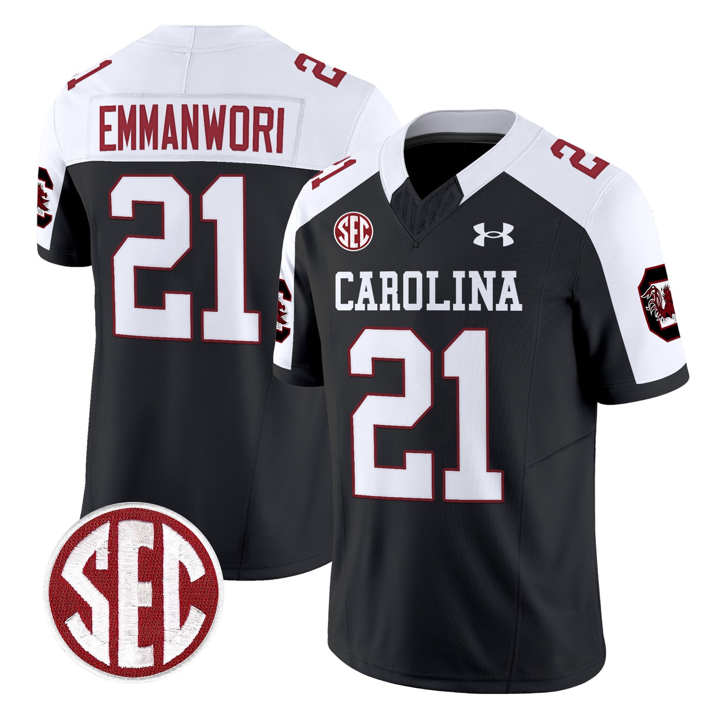 South Carolina Gamecocks 1980 Throwback Vapor Limited Jersey V2 - All Stitched