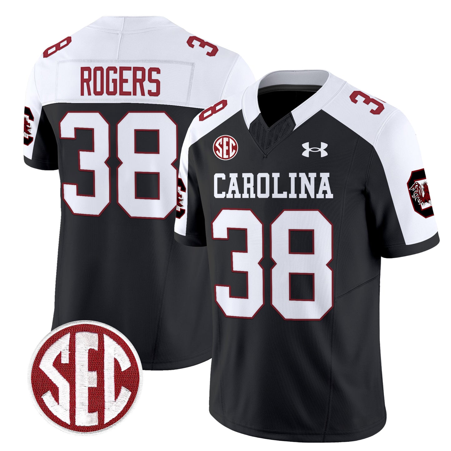 South Carolina Gamecocks 1980 Throwback Vapor Limited Jersey V2 - All Stitched