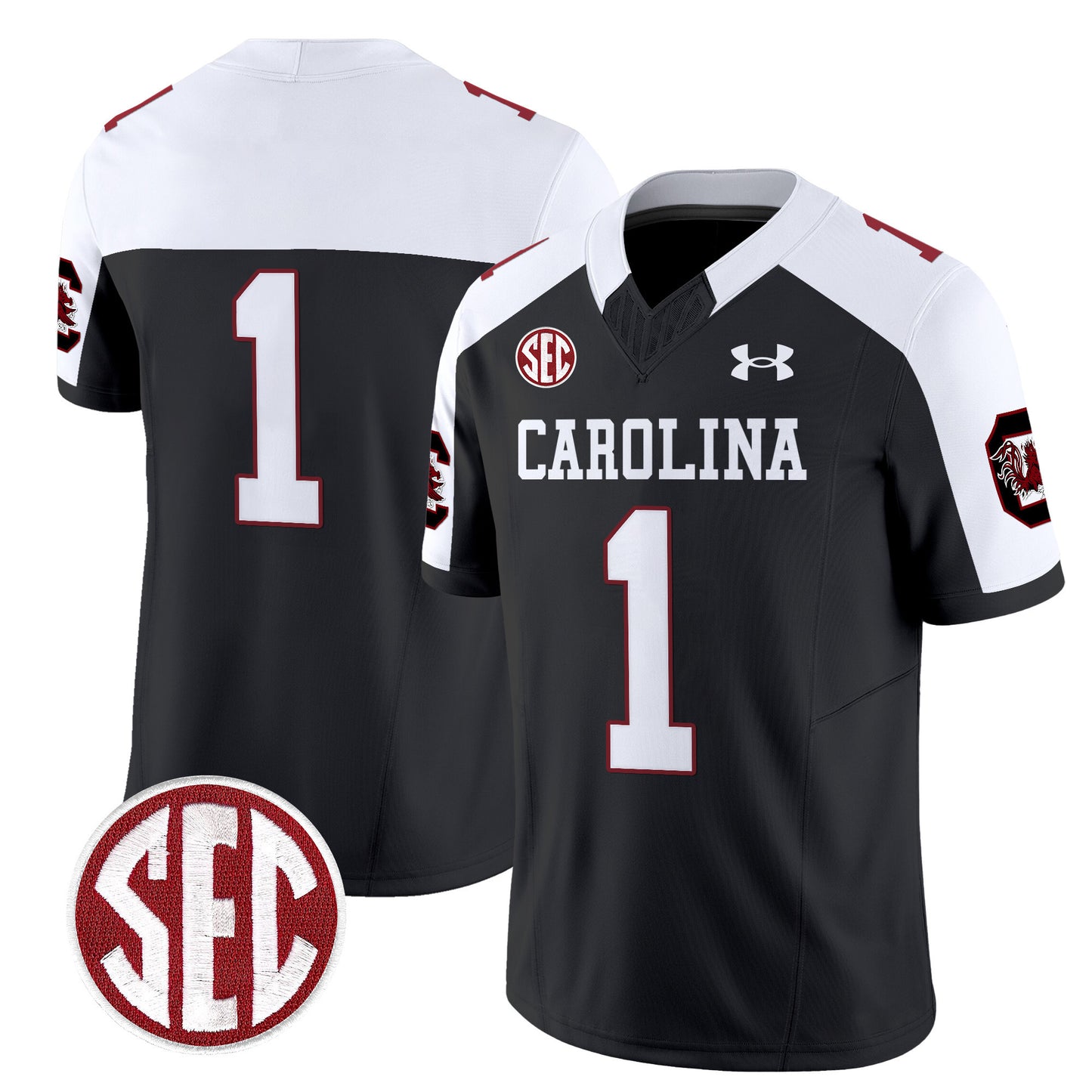 South Carolina Gamecocks 1980 Throwback Vapor Limited Jersey V2 - All Stitched