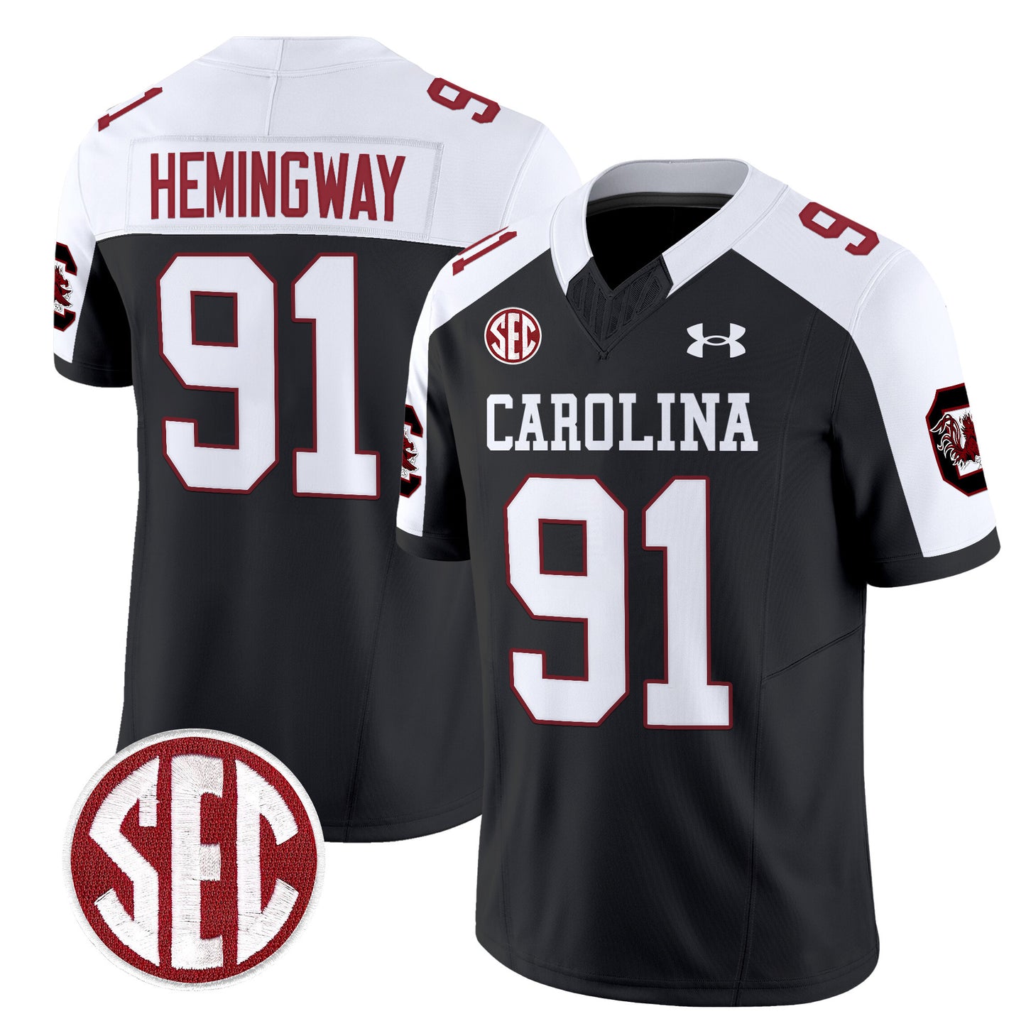 South Carolina Gamecocks 1980 Throwback Vapor Limited Jersey V2 - All Stitched