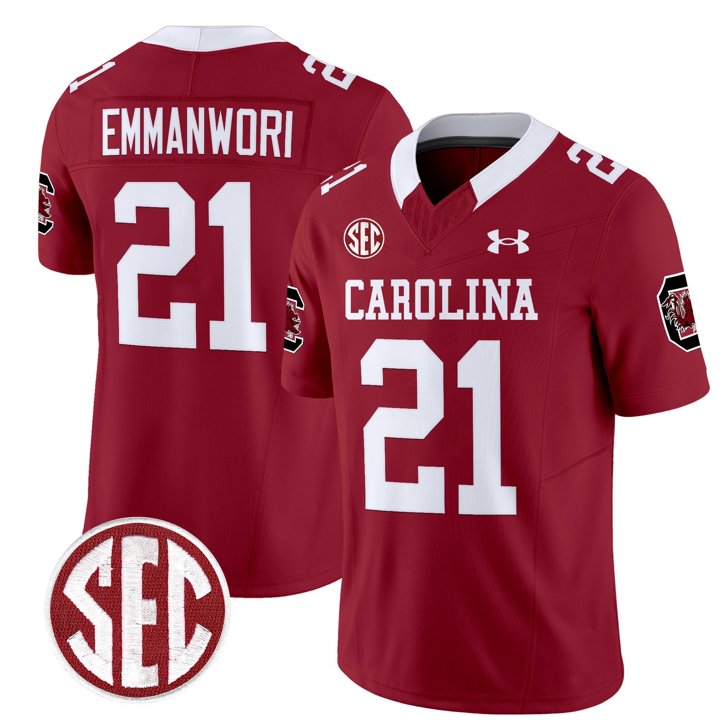 South Carolina Gamecocks 1980 Throwback Vapor Limited Jersey V2 - All Stitched