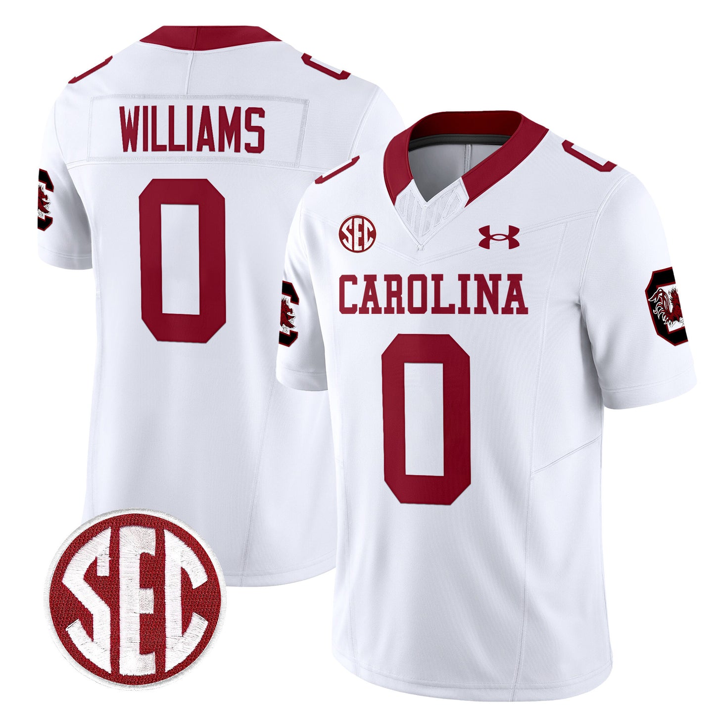 South Carolina Gamecocks 1980 Throwback Vapor Limited Jersey V2 - All Stitched