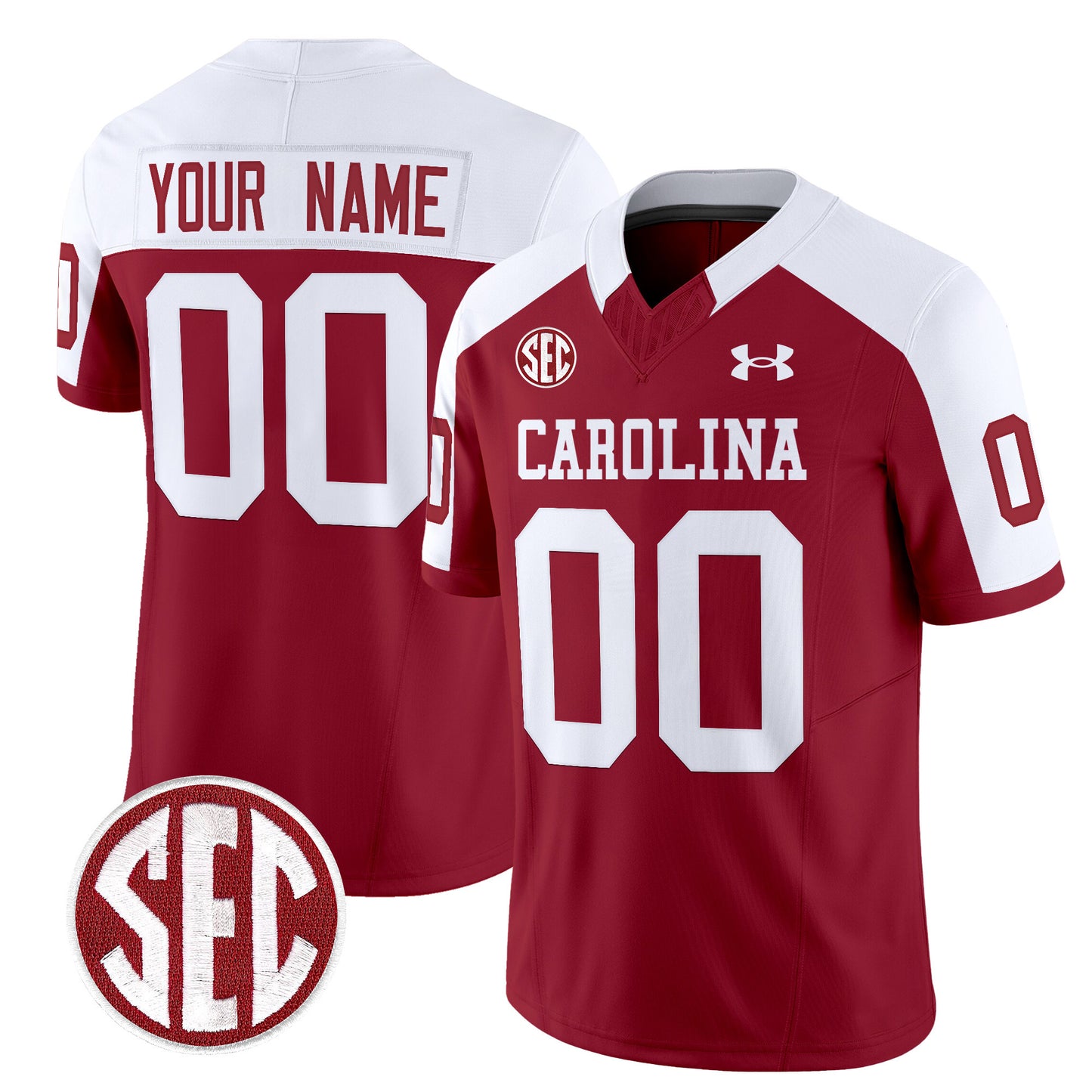 South Carolina Gamecocks 1980 Throwback Vapor Limited Custom Jersey - All Stitched