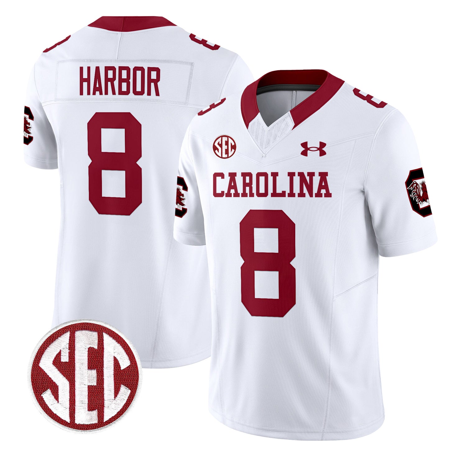 South Carolina Gamecocks 1980 Throwback Vapor Limited Jersey V2 - All Stitched