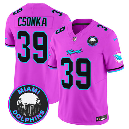 Dolphins Miami Vice Vapor Limited Jersey V3 - All Stitched