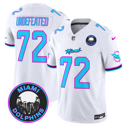 Dolphins Miami Vice Vapor Limited Jersey V3 - All Stitched