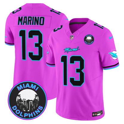 Dolphins Miami Vice Vapor Limited Jersey V3 - All Stitched