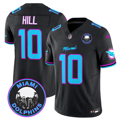 Dolphins Miami Vice Vapor Limited Jersey V3 - All Stitched