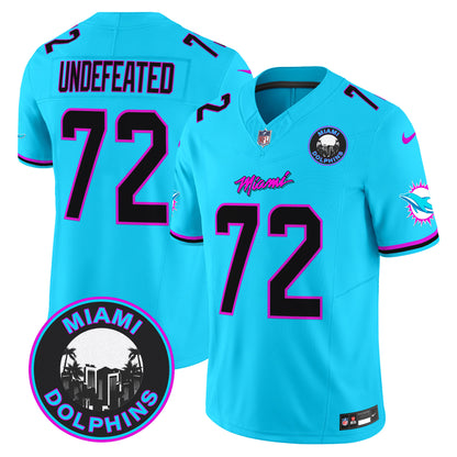 Dolphins Miami Vice Vapor Limited Jersey V3 - All Stitched