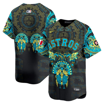 Astros Mexico Aztec Vapor Premier Limited Jersey - Printed