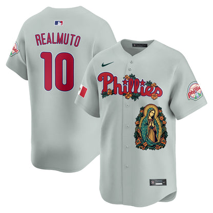 Phillies Mexico Guadalupe Vapor Premier Limited Jersey - Printed