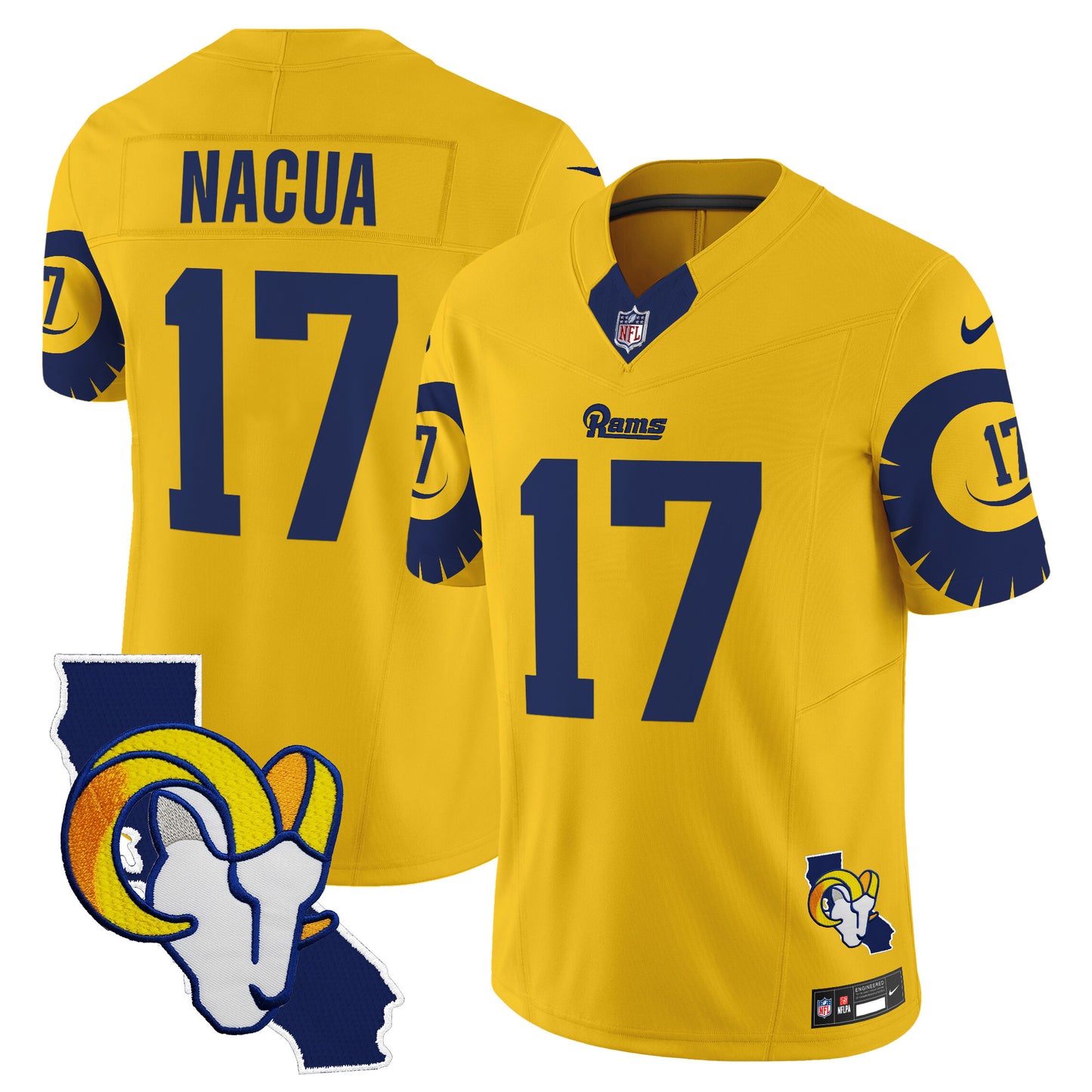 Rams Special Vapor Limited Jersey V2 - All Stitched