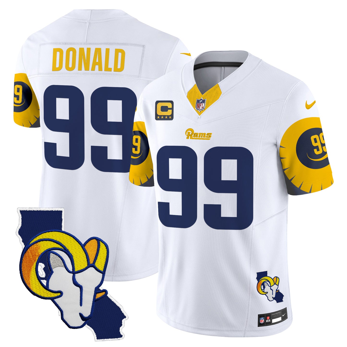 Rams Special Vapor Limited Jersey V2 - All Stitched