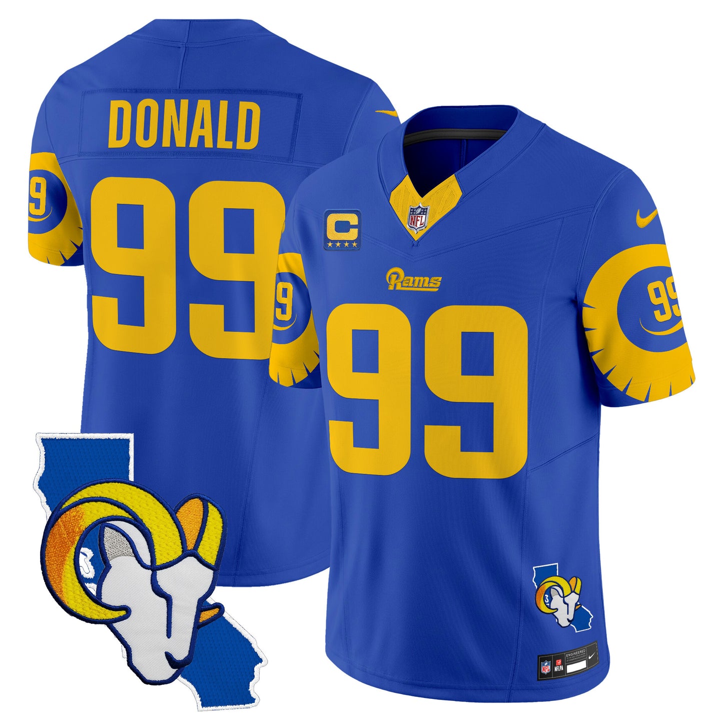 Rams Special Vapor Limited Jersey V2 - All Stitched