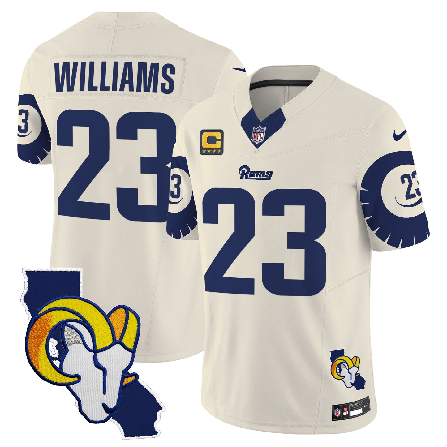 Rams Special Vapor Limited Jersey V2 - All Stitched